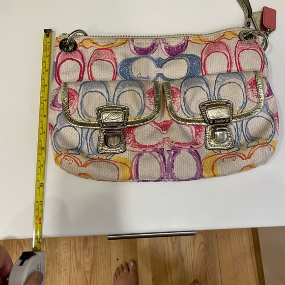 Multi Colored Coach Purse - Picture 6 of 6